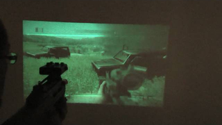 Pico Projector Gun Controller Beams First-Person Shooters on Any Surface